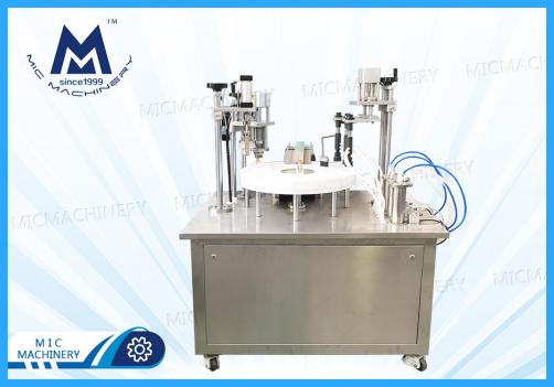 Semi automatic perfume filling and sealing machine