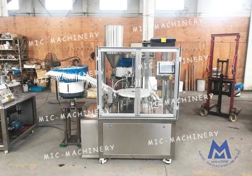 Plastic Syringe Filling Machine with Dust Cover（Various syringes, Boosters, Injection tubes）