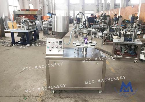 Semi-automatic Soft Tube Filling Sealing Machine（Various cosmetic tubes）