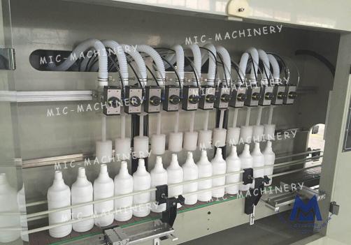 Detergent, Insecticide Gravity Filling Machine ( Barrels, Jars and Bottles of different sizes, shapes and volumes)