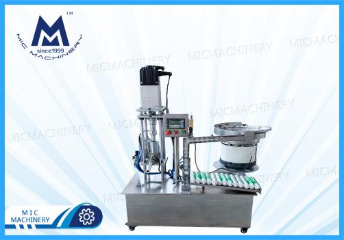 Semi automatic silica gel silicone sealant filling capping machine for silicone cartridge
