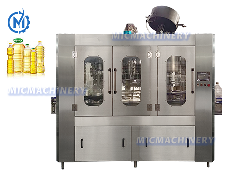 Mic 18-4 Rotary Type Cooking Edible Oil PET Big Bottle Filling Machine (1800-2200BPH) (based on 5L)