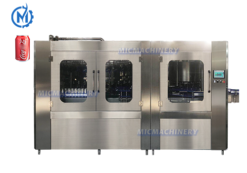 MIC 40-10 Soda Aluminum Can Filling Machine (8000-15000CPH, especially suitable for large size soft drinks plant)