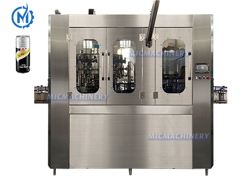 MIC 18-6 Automatic Soda Filling Machine (3000-6000CPH, especially suitable for medium-size beverage factory)