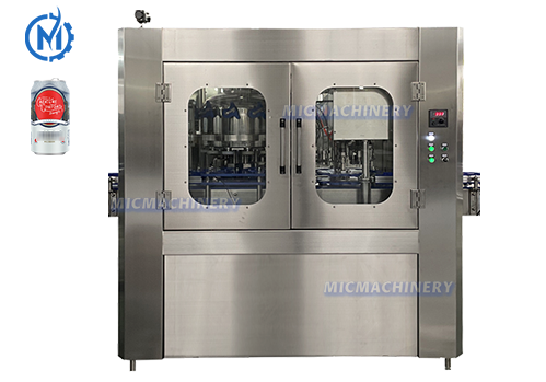 MIC 12-1 Soda Filling Machine (1000-2000CPH, especially suitable for small beverage factory)