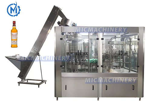 MIC 18-18-1 Glass Bottle Filling Machine For Sale ( 1000-2500 BPH )