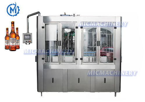 MIC-50-50-10 Glass Bottle Filling Machine Price ( 14000 BPH )