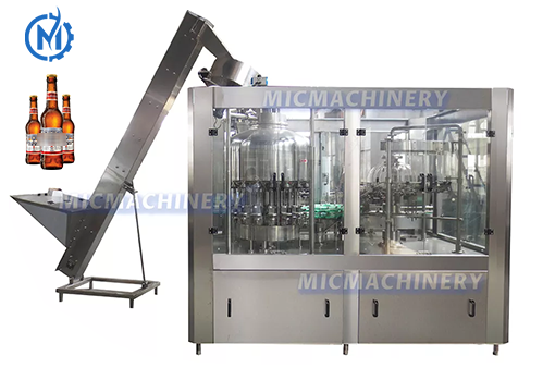 MIC 18-18-1 Glass Bottle Filling And Capping Machine ( 12000 BPH )