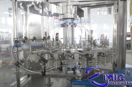 MIC 18-18-1 Carbonated Soft Drink Glass Bottle Filling Machine (800-1500BPH, especially suitable for  drinks plant)