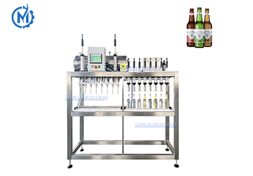 MIC Semi Automatic Beverage Bottle Filling Capping Machine(200-800CPH)