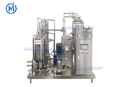Automatic small carbonation carbonator co2 soft beverage mixer carbonated drink mixing machine
