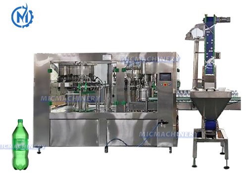 MIC 18-18-6 Automatic Carbonated Filling Machine( 2000-3000BPH, especially suitable for drink plants )