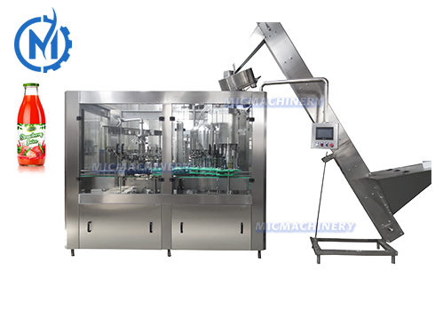 MIC 12-12-1 Fully Automatic Juice Glass Packing Machine(5000-12000 BPH)