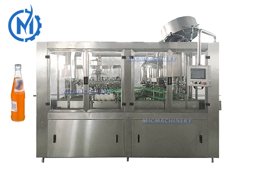MIC 24-24-6 Glass Bottle Carbonated Beverage Filling Machine(Speed 3000-5000BPH)