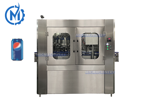 MIC Automatic Carbonated Drink Can Filling Machine(1000-2000CPH)