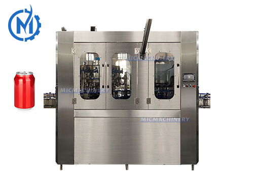 MIC Automatic Canned Soft Drink Filling Machine(3000-6000CPH)