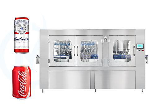 MIC 32-8 Soft Drink Tin Can Filling Machine(6000-10000CPH)