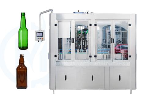 MIC 12-12-1 Beer Bottling Equipment (800-1500BPH, especially suitable for drinks plant)