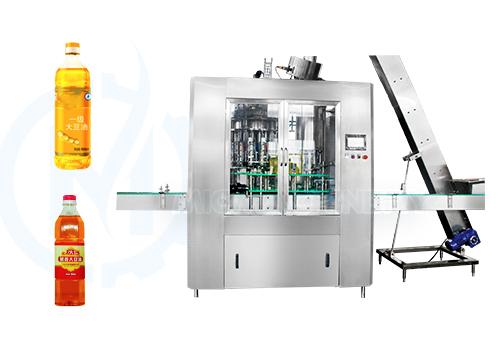 MIC 18-6 Cooking Oil Plastic Bottle Filling Machine ( 3000-6000BPH Based on 500ml suitable for big and medium sized food and oil factory)
