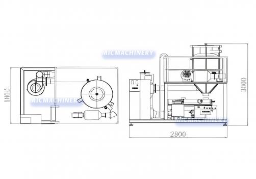Pressure Spray Drying Tower