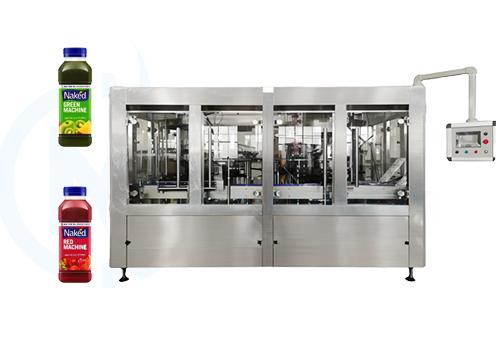 MIC 24-24-8 fruit juice bottling machine（8000 bottles/hour）