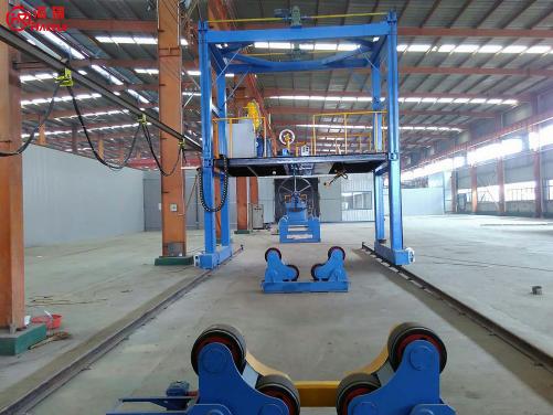 HRYS-Movable Lifting Cylinder Welding Machine