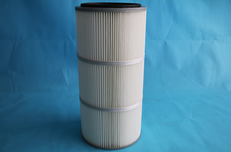 PTFE polyester coated filter material