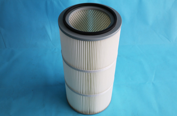 PTFE polyester coated filter material