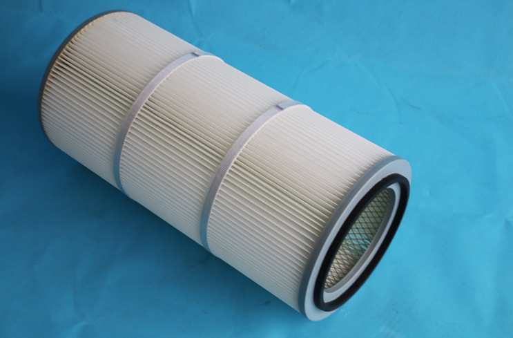 PTFE polyester coated filter material