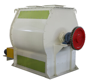 Mezclador de un rodamiento con palas(modelo especial para fertilizantes compuestos)