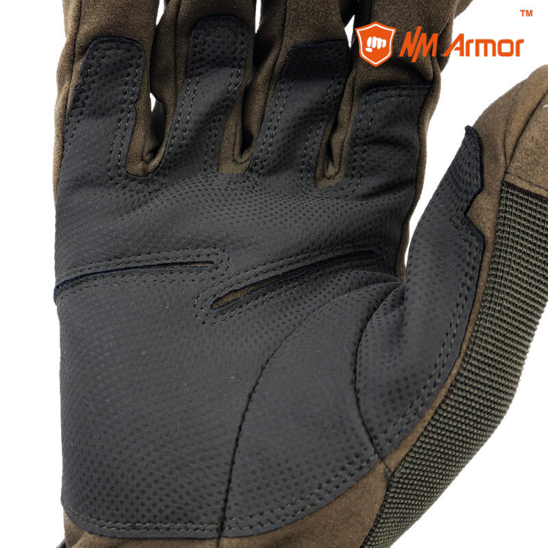 Anti-Vibration Padding Synthetic Leather Gloves-MC402