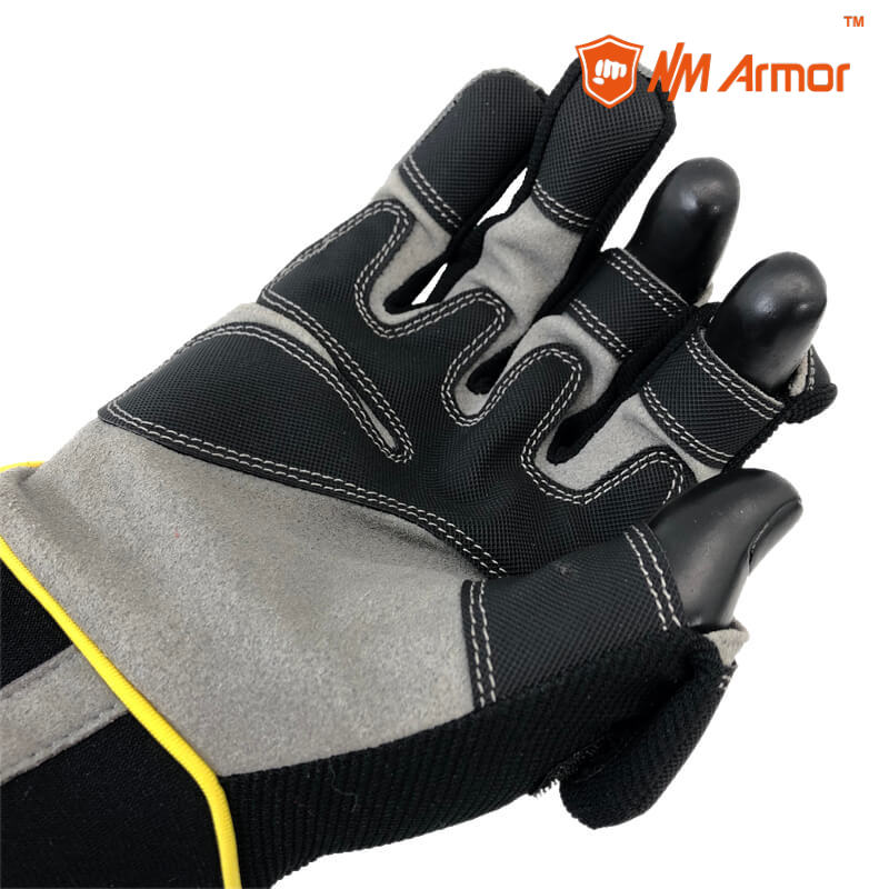 Anti-Vibration Padding Synthetic Leather Gloves-SP001
