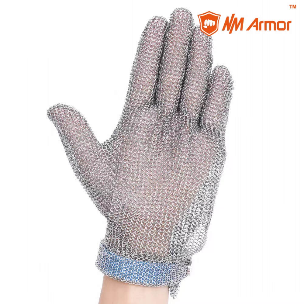 Experienced supplier of steel mesh gloves,anti-cut gloves stainless steel  wire metal mesh,butcher gloves stainless steel