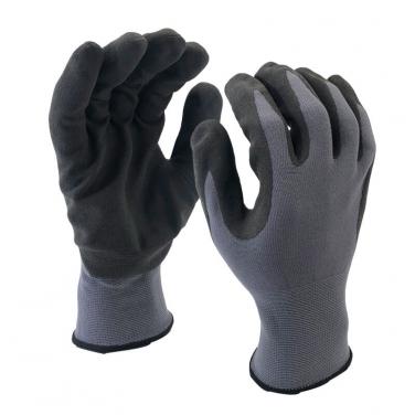 15 Gauge Tight Fit Nylon+Spandex Shell Coated New U-Touch Gloves-NY1350F-UT