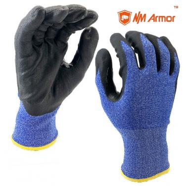 EN388:4442C Ultra Light Shell Cut 3 Crotch Protect Max Flex Gloves-DY1850T-FRB
