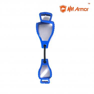 Blue plastic glove holder clip-GLCL-BL