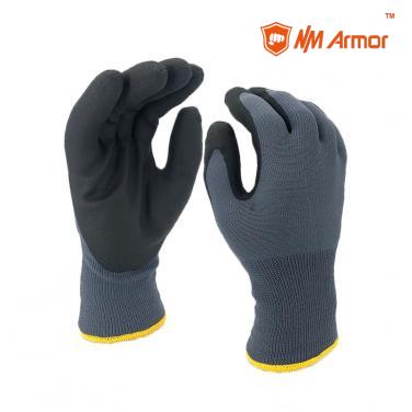 Black Pvc Foam Glove Winter WaterProof-PVC1350DS-GR/BLK