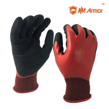 Top gloves latex coated gloves work non slip gloves-NM1359DC-H