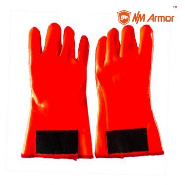 Personalized winter gloves oil and gas safety pvc gloves industry- SFP790-MG