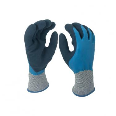 Labor protection industrial handjob latex gloves work gloves latex grips-NM1359DC-BL