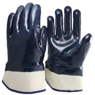 EN388:4111X high quality jersey liner Nitrile Coated oil proof Safety glove-NBR4530-HQ