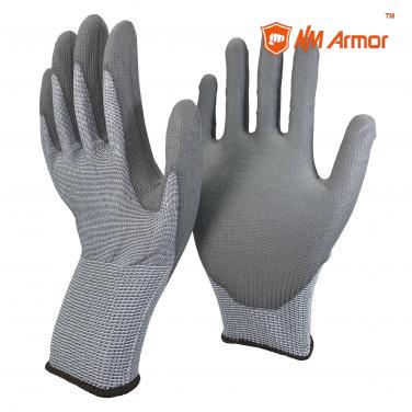EN388:4X42C ANSI CUT 3 High Quality Anti-Cut Working Protective Glove Factory -DY110-PU-H