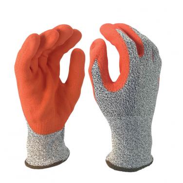 EN388:4X42C safe fit gloves steel safety gloves anti cut-DY1350F-OR