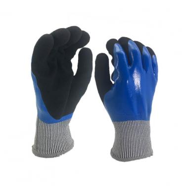 Winter Nitrile coated subzero temperature WARM GLOVE acrylic gloves winter -NY1359DCN