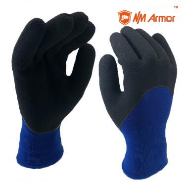 EN388 2141X  Hand glove for winter personalized winter gloves -NM1355DF-B/BLK