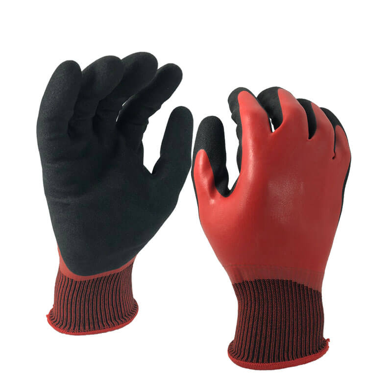 Top gloves latex coated gloves work non slip gloves-NM1359DC-H