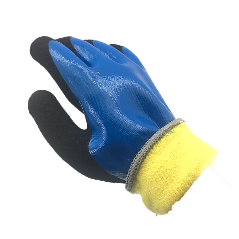 Winter Nitrile coated subzero temperature WARM GLOVE acrylic gloves winter -NY1359DCN