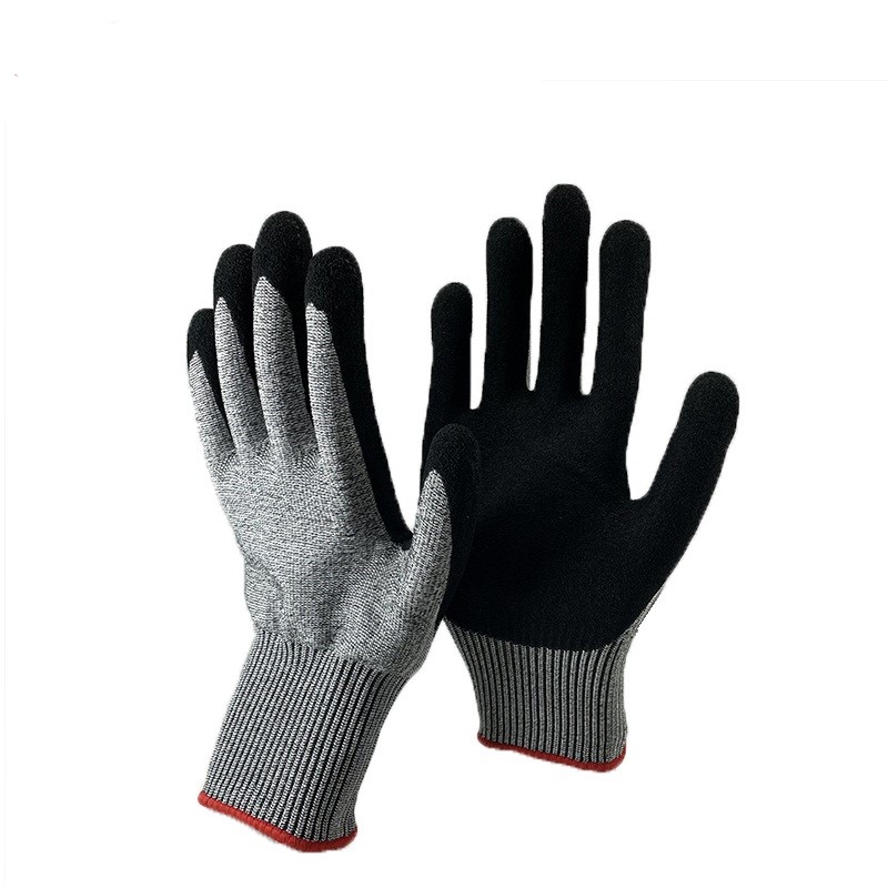 Needle Puncture Resistance Cut Resistance Level 5 Microflex Protective Nitrile Coated Gloves-DY1350FND