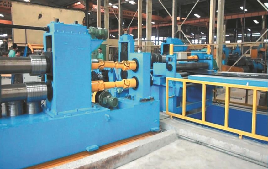 Double Heads Fast Change Slitting Line in Indonesia