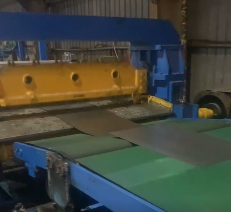 Fly Shear Cut to Length Line in Application